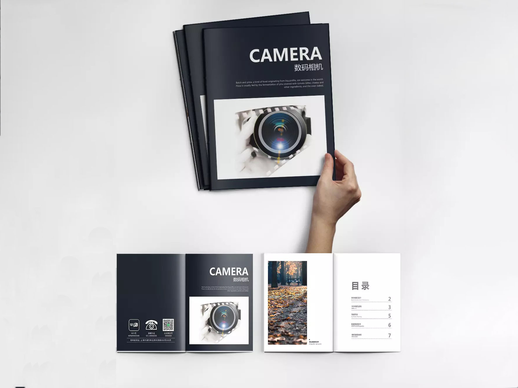 Nội dung cần có trong một mẫu brochure chụp ảnh