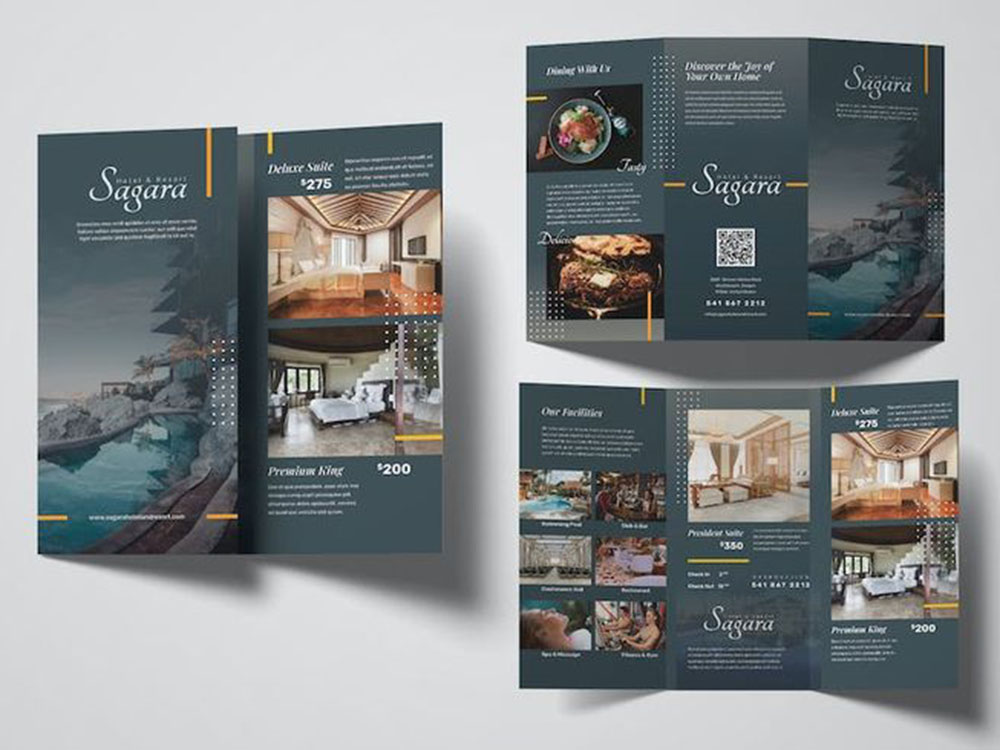 Mẫu Brochure Khách Sạn Đẹp