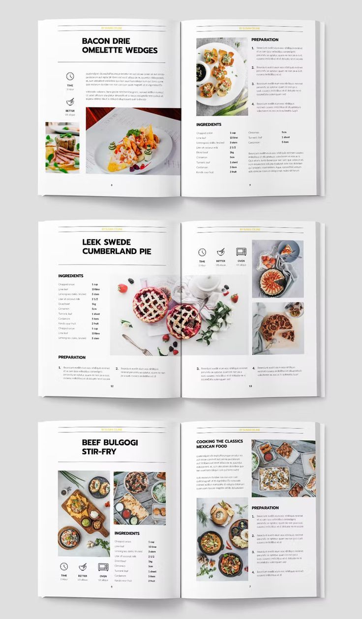 Mẫu Brochure Nhà Hàng Đẹp