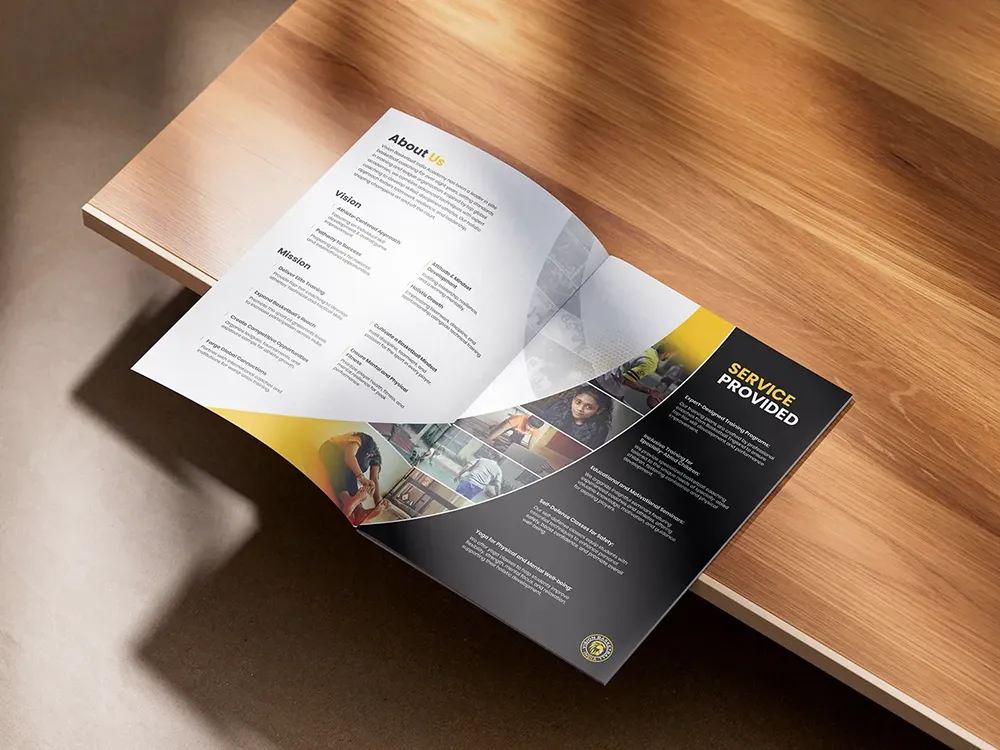 Mẫu thiết kế catalogue thể thao