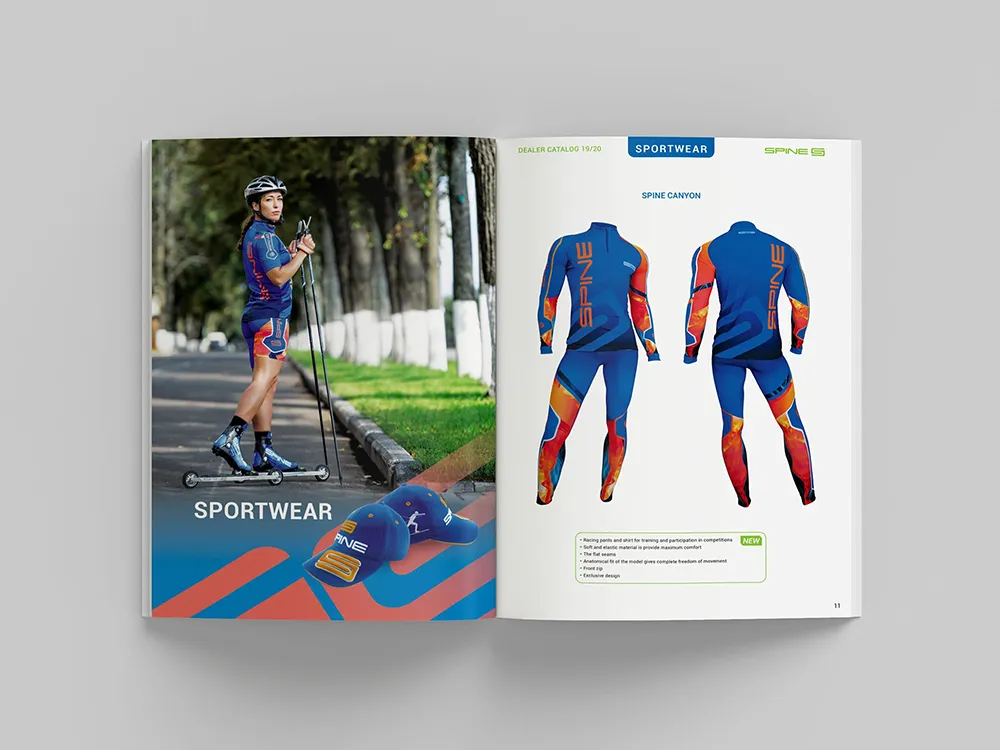 Catalogue thời trang thể thao