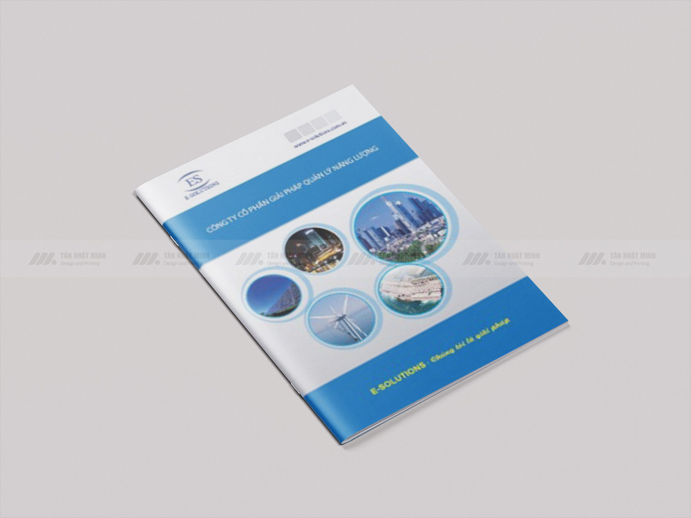 Thiết kế và in catalogue Giải pháp Quản lý năng lượng