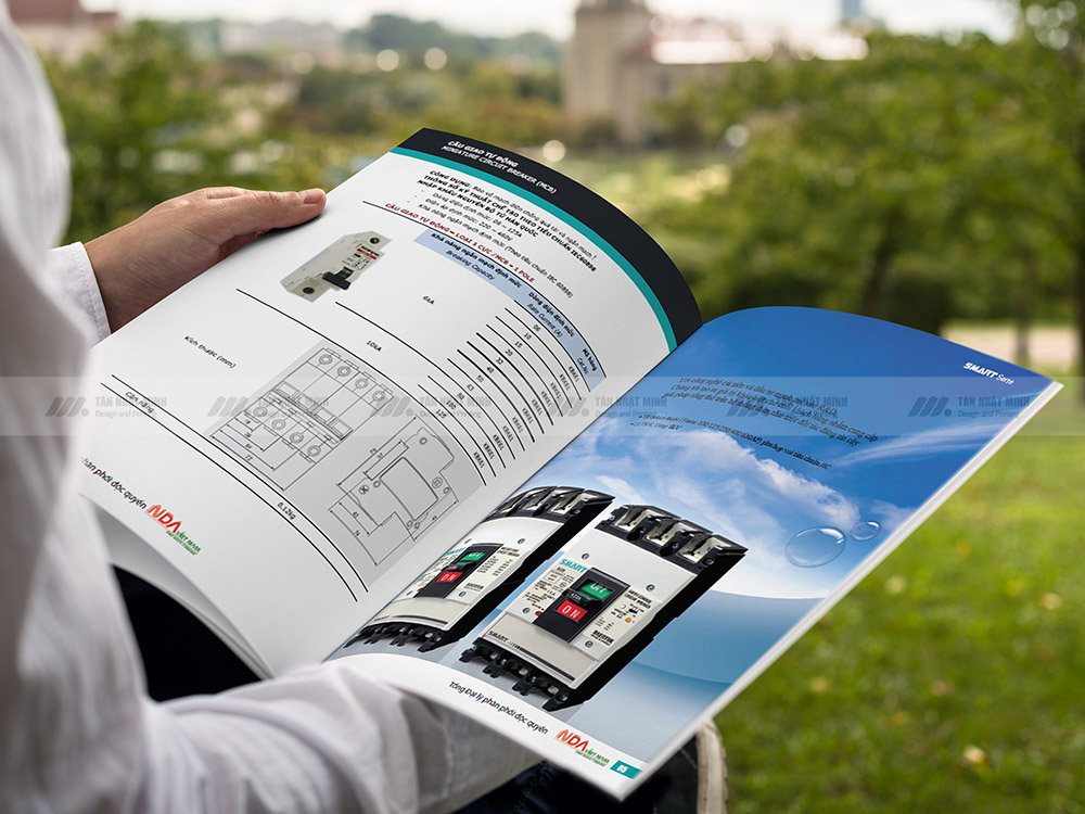 In 300 cuốn catalogue thiết bị điện công nghiệp