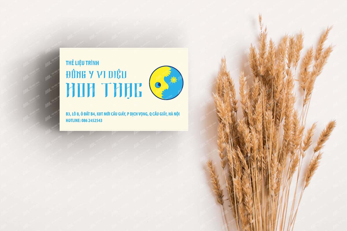 Thẻ liệu trình Đông y Vi Diệu