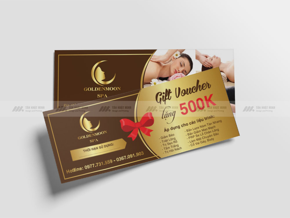 Mẫu Voucher Spa, Thẩm Mỹ Viện Đẹp