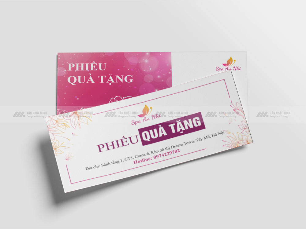 Mẫu Voucher Spa, Thẩm Mỹ Viện Đẹp