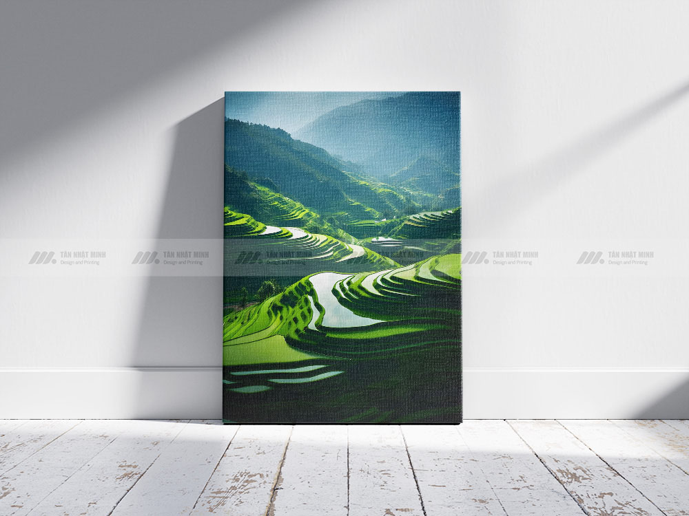 Mẫu Tranh Canvas Phong Cảnh Việt Nam Đẹp