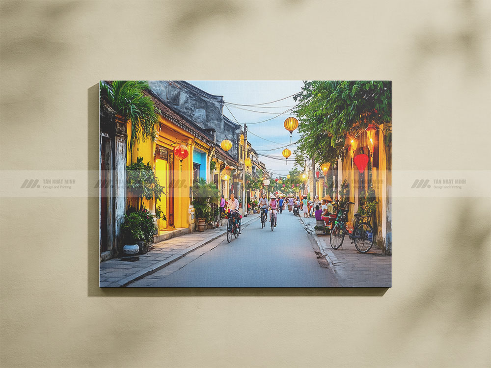 Mẫu Tranh Canvas Phong Cảnh Việt Nam Đẹp 