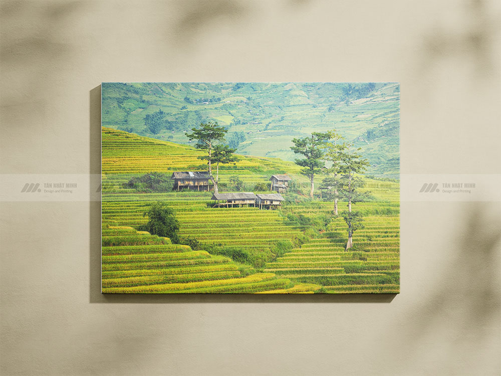 Mẫu Tranh Canvas Phong Cảnh Việt Nam Đẹp