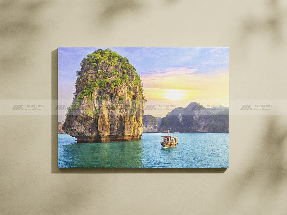 Mẫu Tranh Canvas Phong Cảnh Việt Nam Đẹp