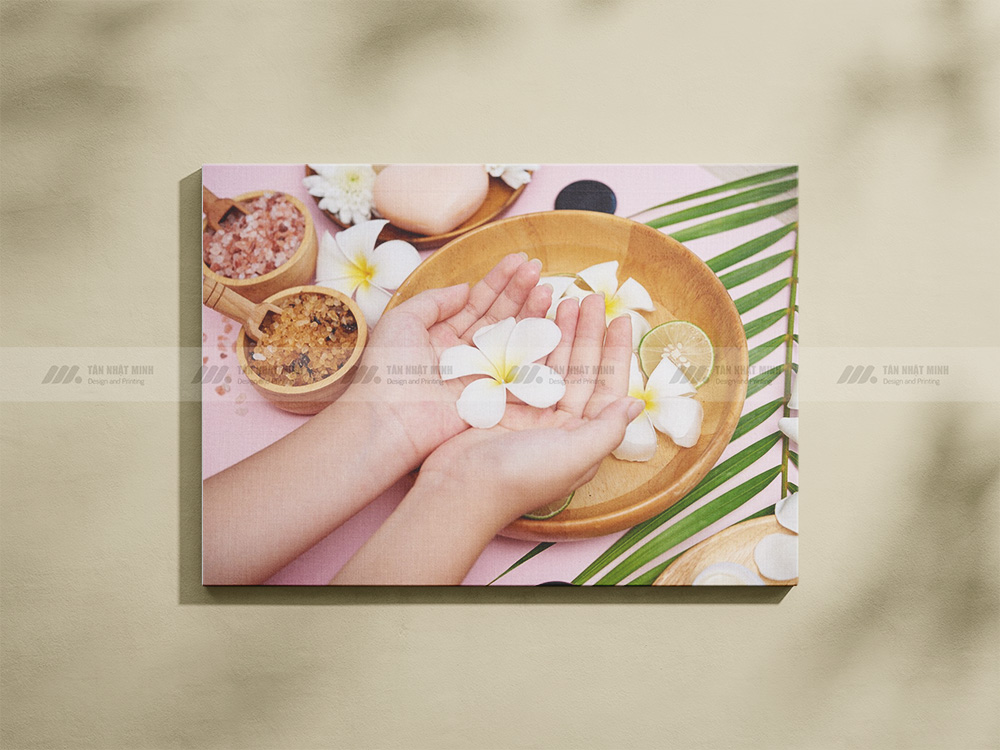 Mẫu Tranh Canvas Trang Trí Spa Đẹp 