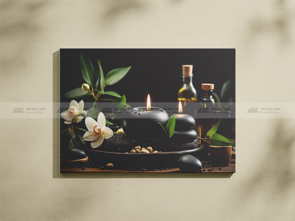 Mẫu Tranh Canvas Trang Trí Spa Đẹp 