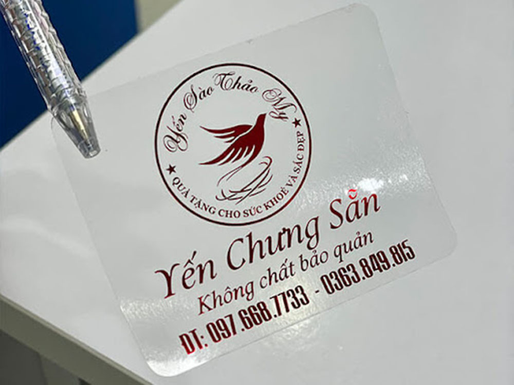 Lợi Ích Của Việc In Decal Trong Suốt Trong Kinh Doanh