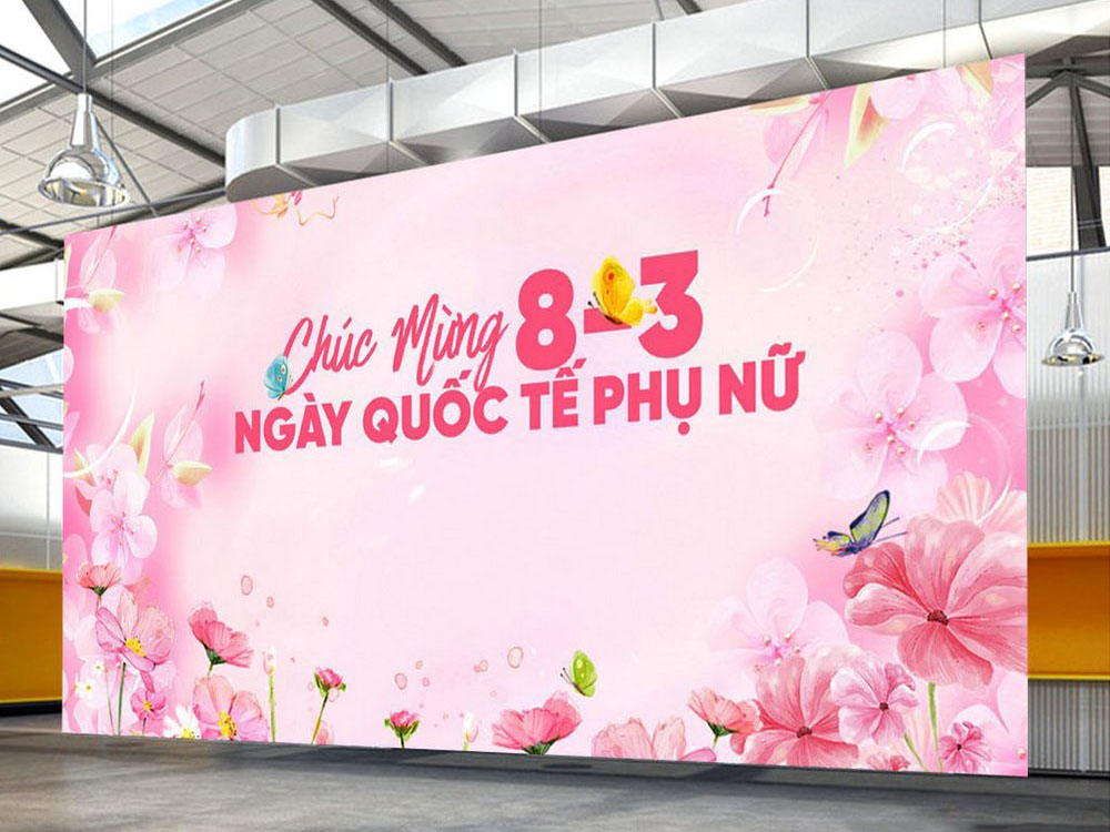 Vì Sao Backdrop 8/3 Quan Trọng Cho Mỗi Sự Kiện?