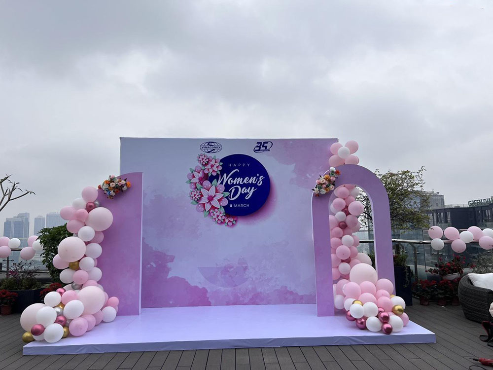 Mẫu Backdrop 8/3 Đẹp 