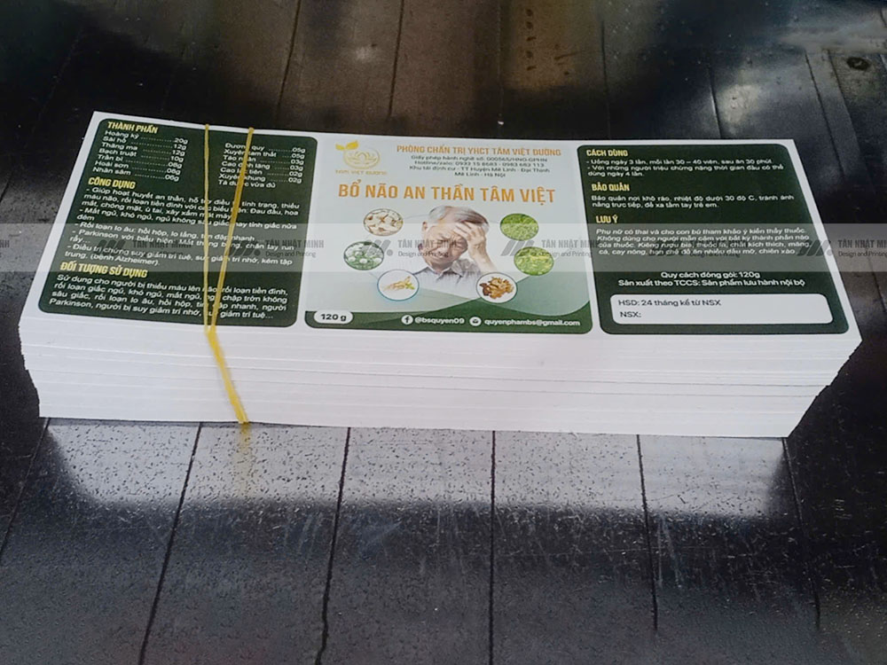 Tem Nhãn Thuốc Đông Y