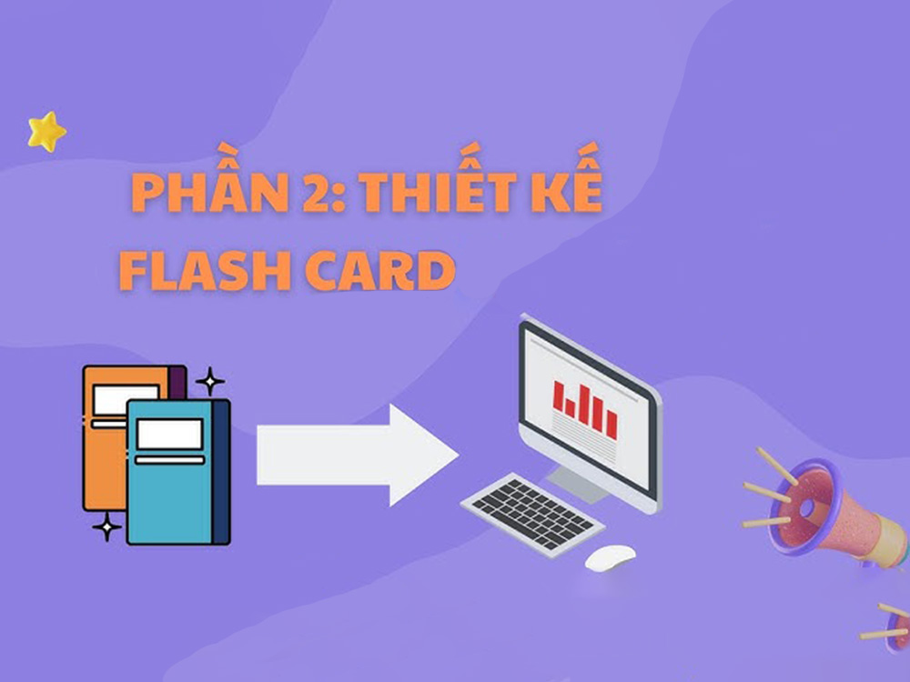 Lựa chọn công cụ thiết kế Flashcard