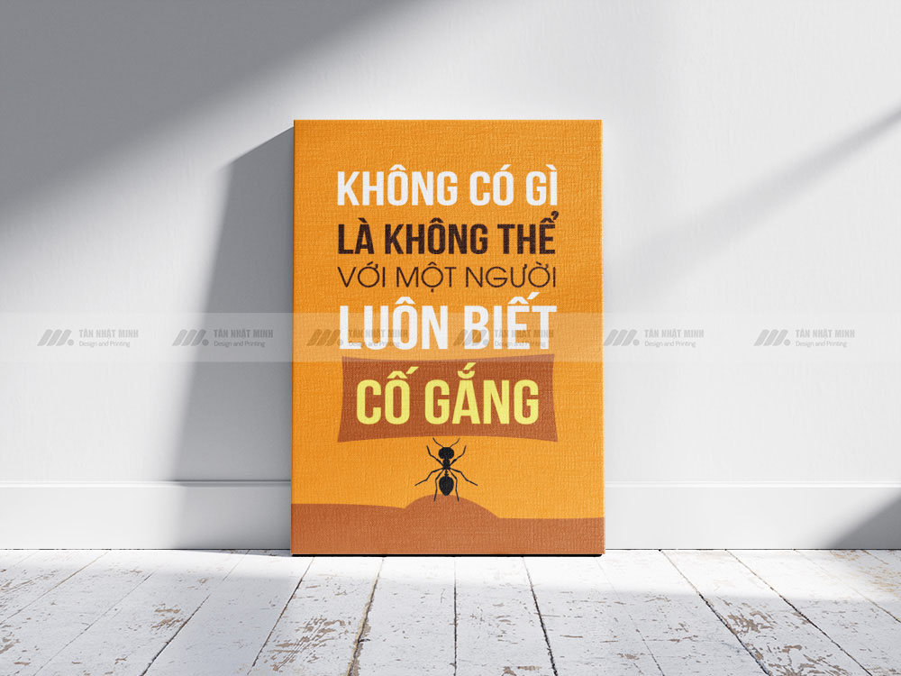 Tranh Canvas Động Lực Là Gì?