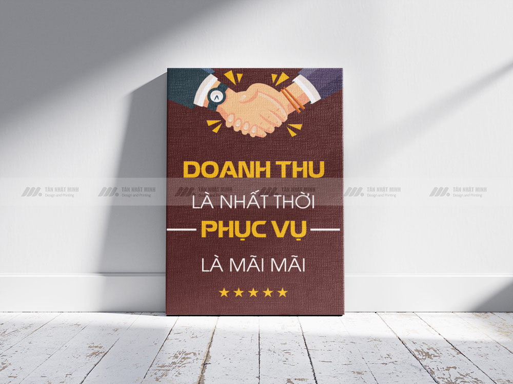 Mẫu tranh canvas động lực đẹp