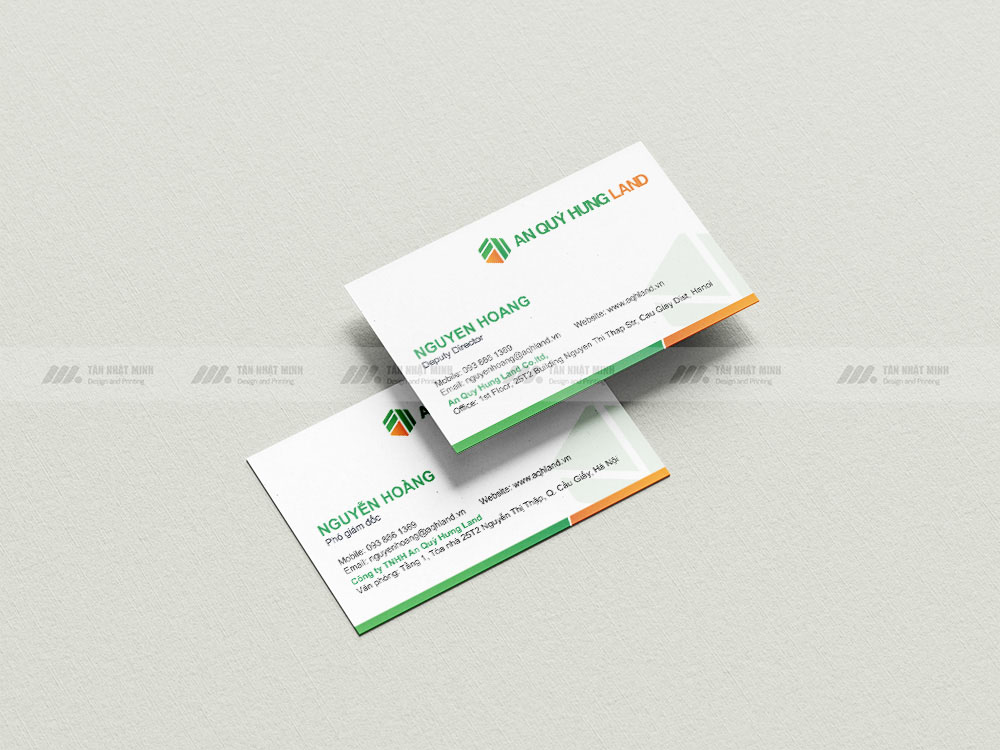 Mẫu Card Visit Bất Động Sản Đẹp
