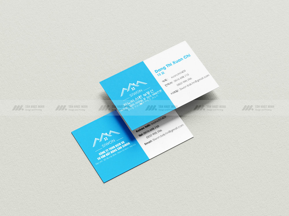 Mẫu Card Visit Bất Động Sản Đẹp