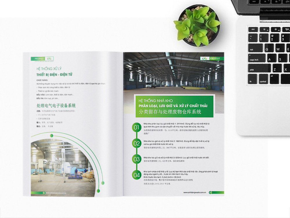 Khi nào nên đặt in catalogue dịch vụ môi trường?