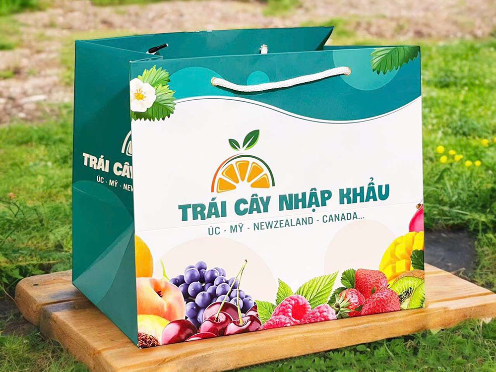 Thông số kỹ thuật túi giấy đựng hoa quả phổ biến