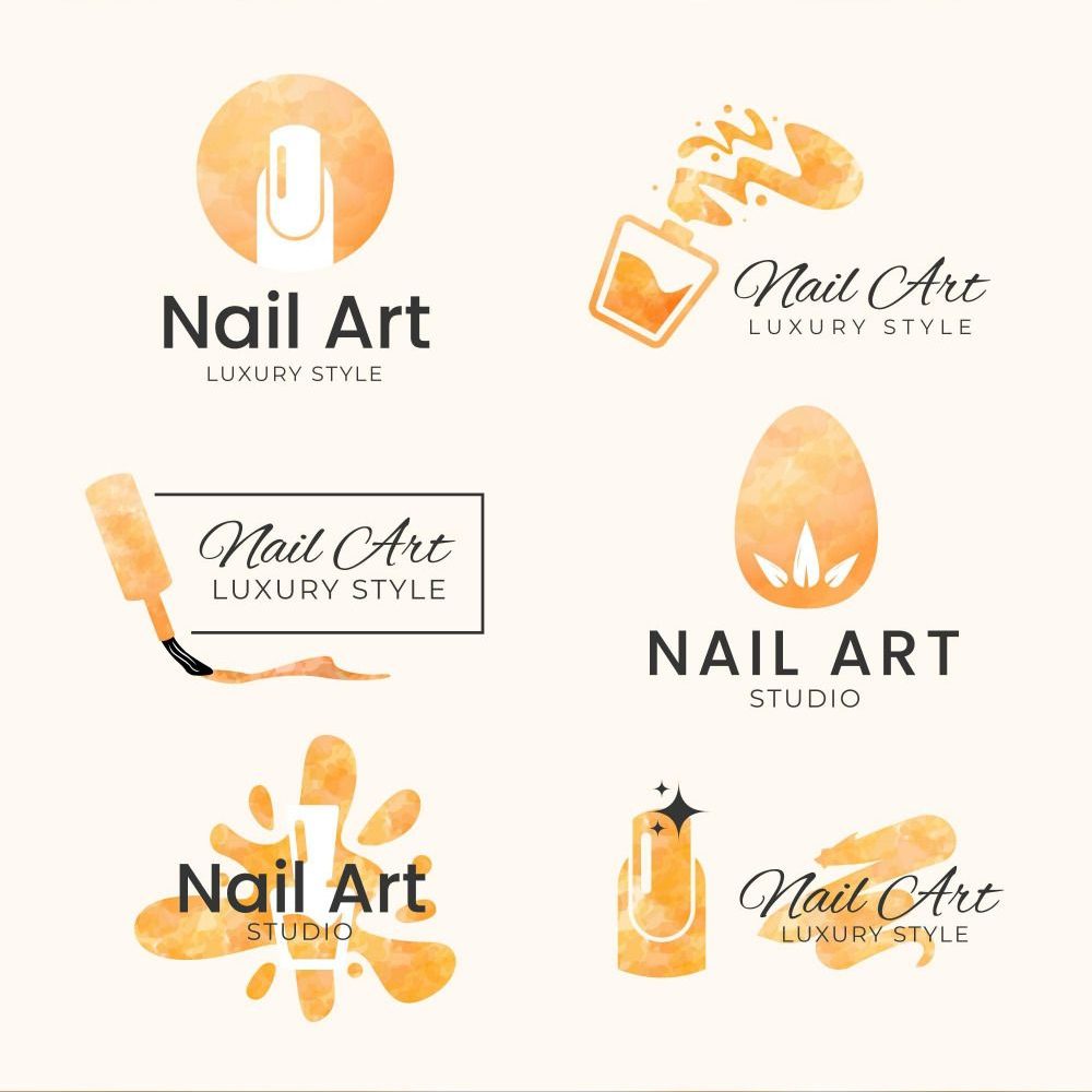 Mẫu logo nail đẹp, ấn tượng 