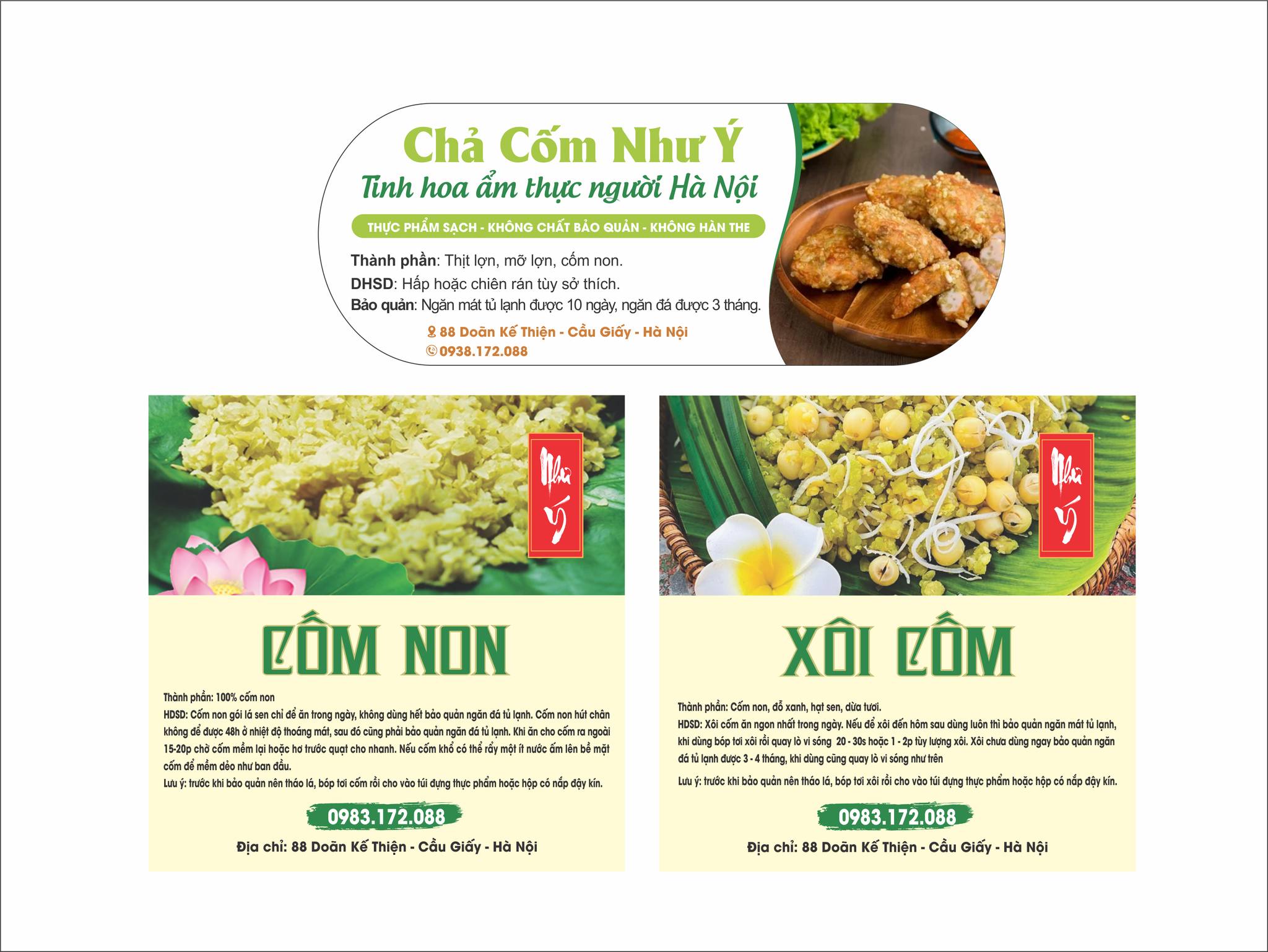 Lợi Ích Khi In Tem Nhãn Cho Sản Phẩm Cốm