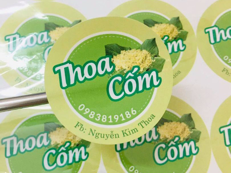 Mẫu Tem Cốm Đẹp