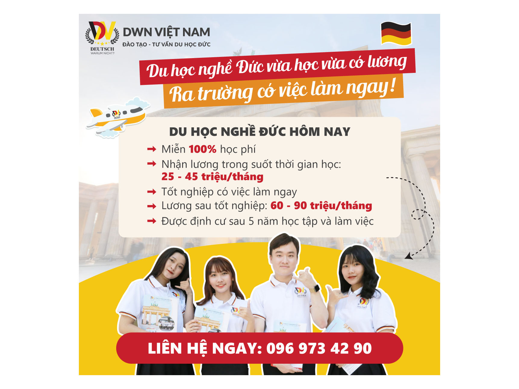 Poster Du Học Đức