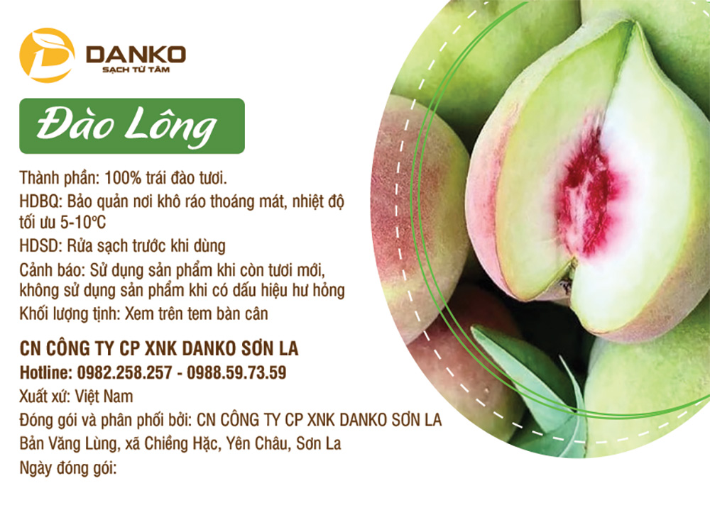 Nội dung cần có trên tem nhãn sản phẩm