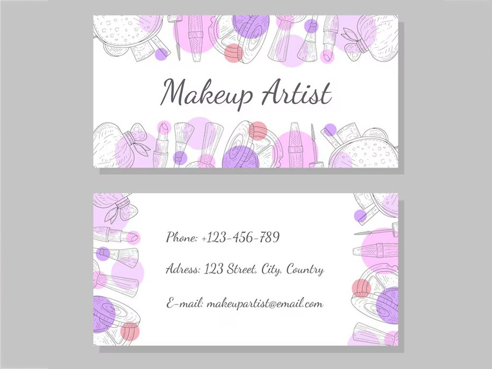 Vì sao nên đầu in card visit make up