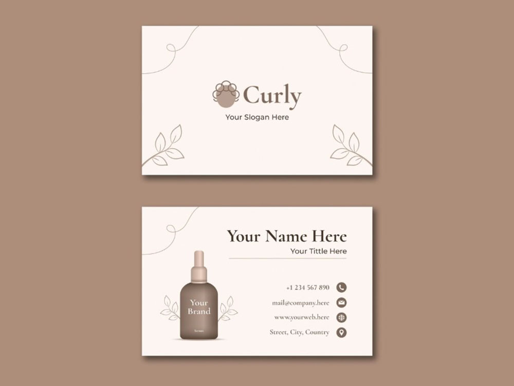 Mẫu Card Visit Nước Hoa Đẹp, Độc Đáo