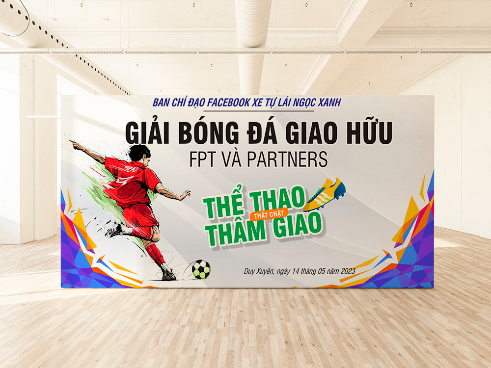 Tại sao backdrop bóng đá lại quan trọng?