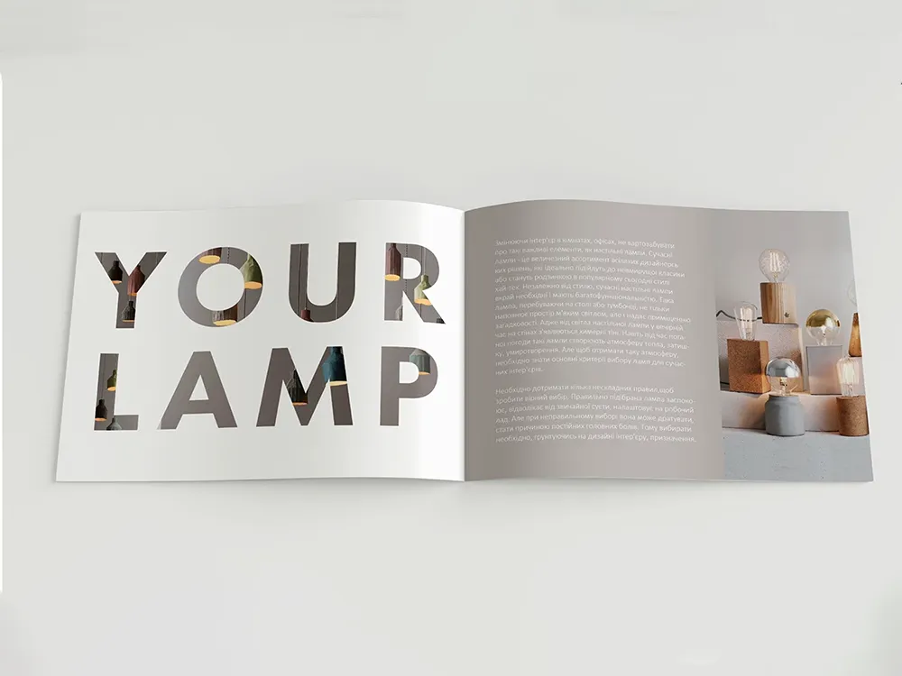 Vì Sao Nên In Catalogue Cho Đèn Trang Trí?