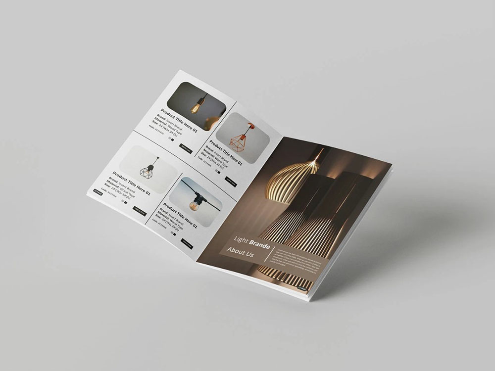 Mẫu Catalogue Đèn Trang Trí Đẹp