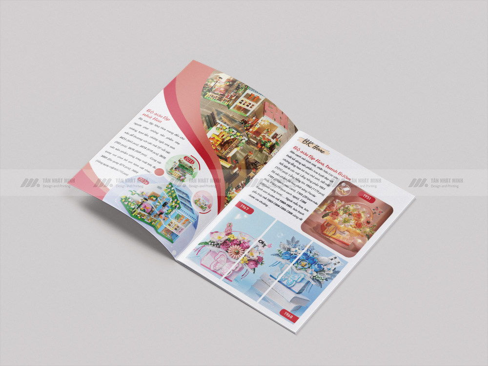 Mẫu thiết kế catalogue đồ chơi đẹp