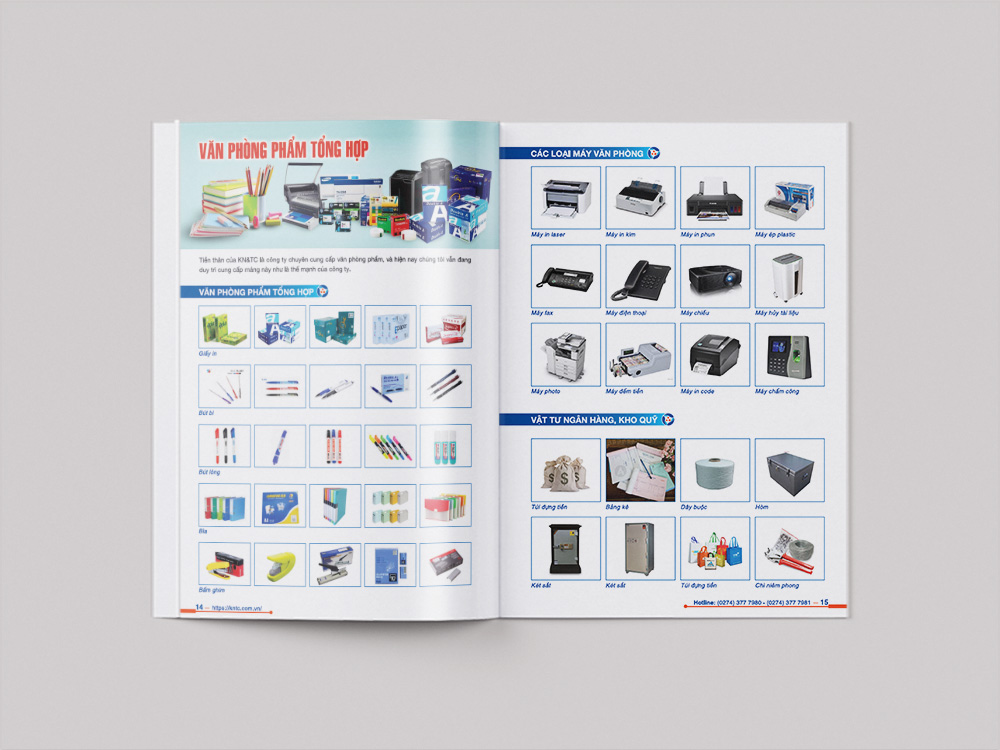 MẪU CATALOGUE VĂN PHÒNG PHẨM ĐẸP