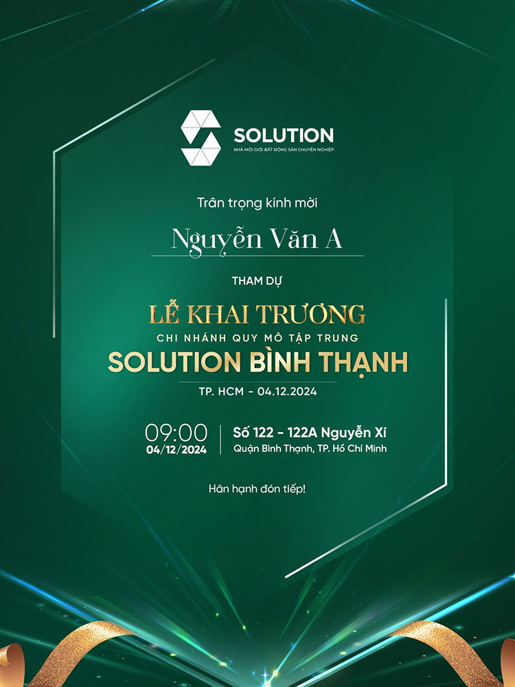 Mẫu Thiệp Mời Khai Trương Đẹp Nhất 2025