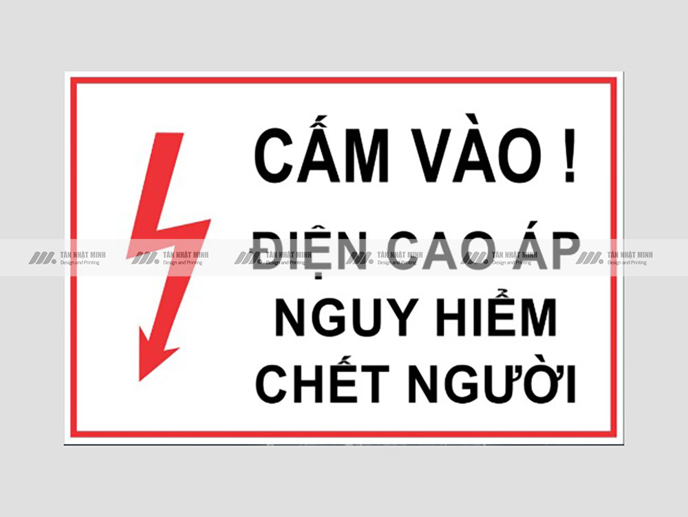 Tem tủ điện cao áp