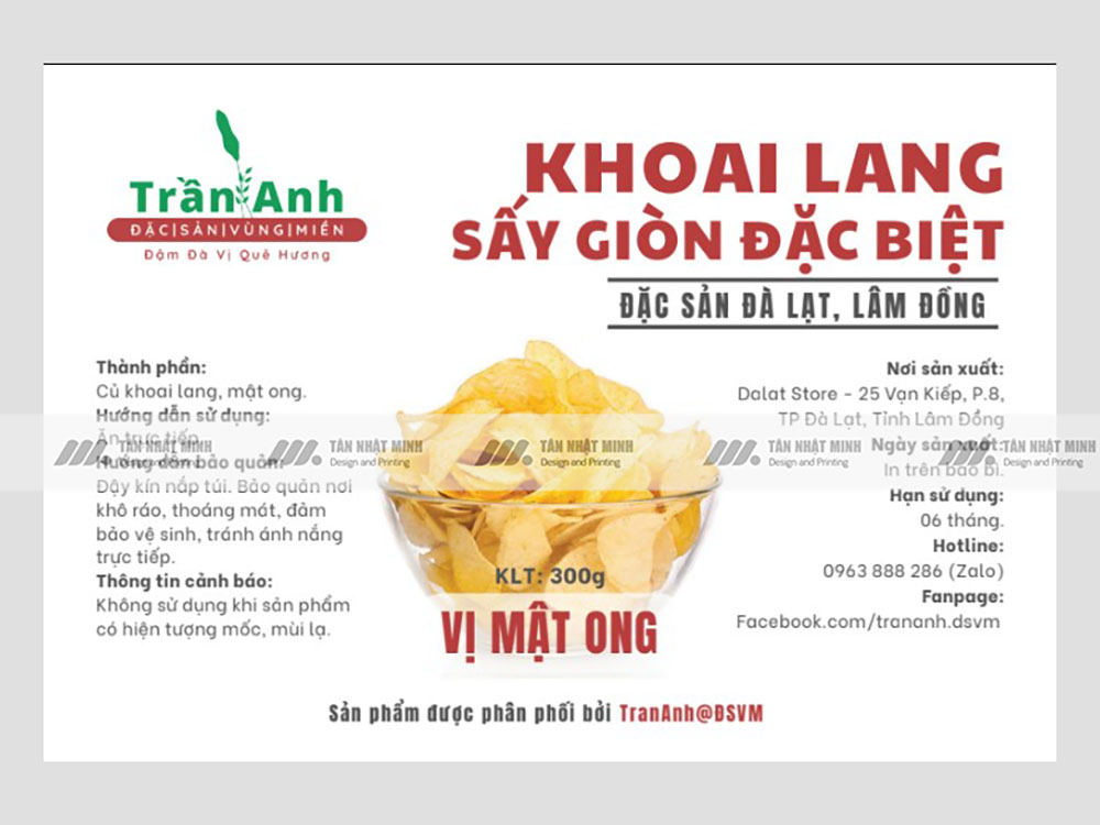 Tem khoai lang sấy