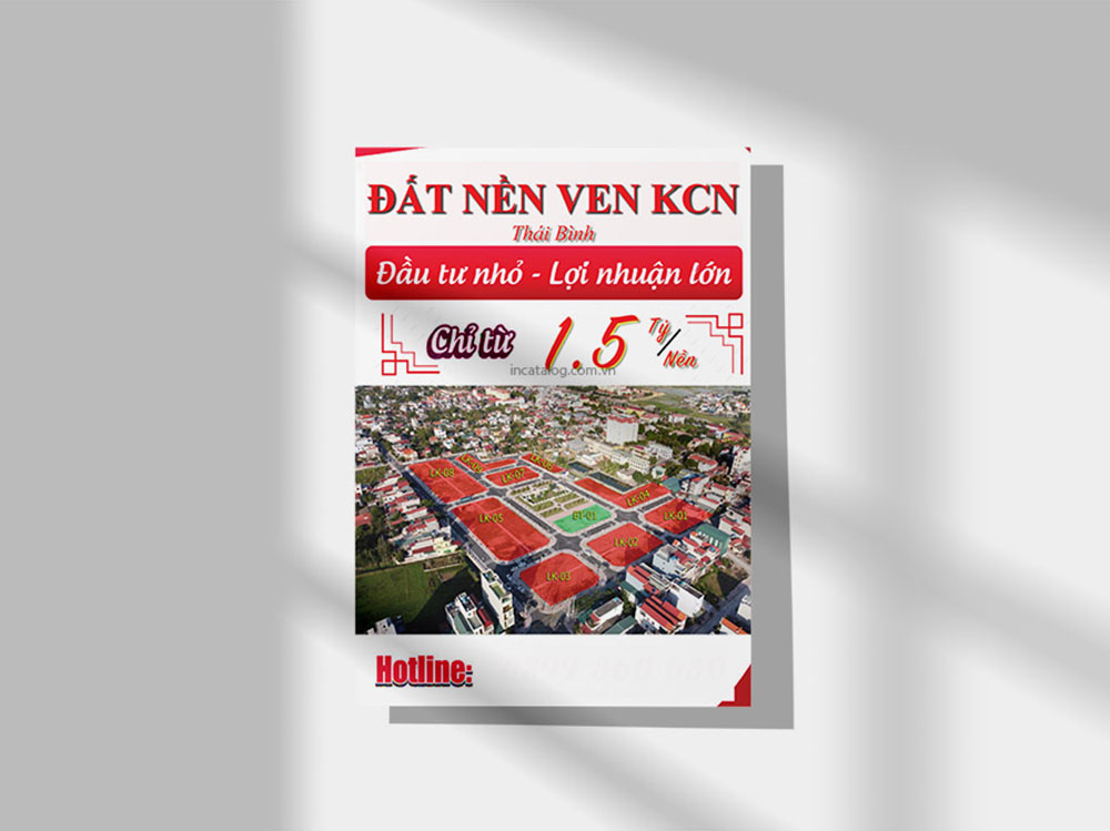 Mẫu tờ rơi bất động sản đẹp
