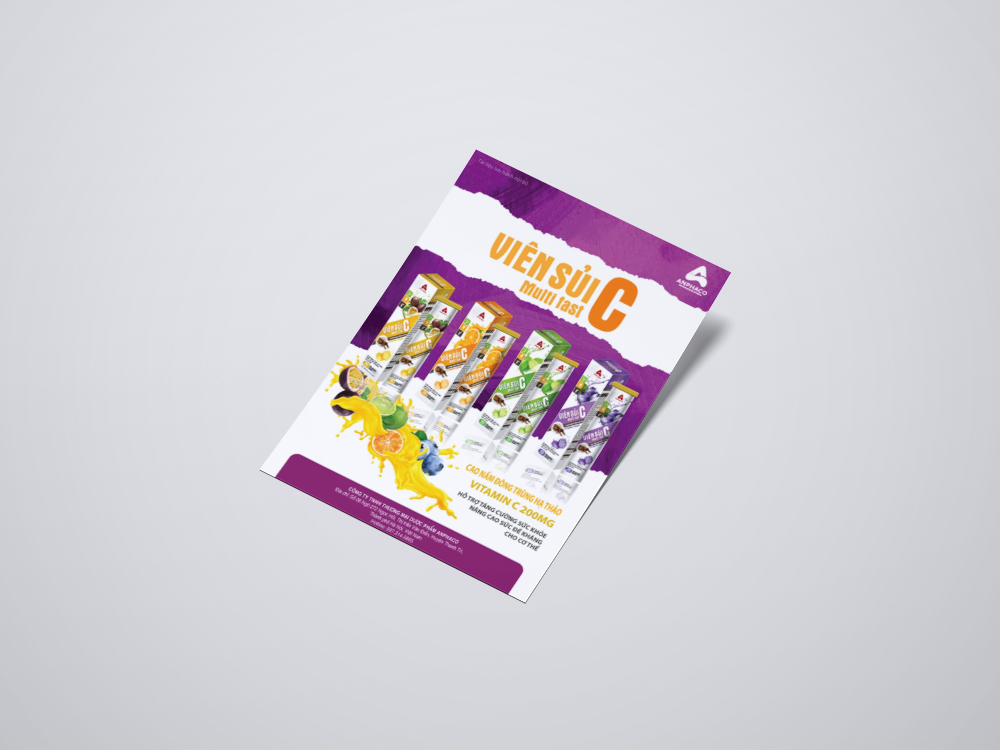 Tờ rơi thuốc bổ, vitamin