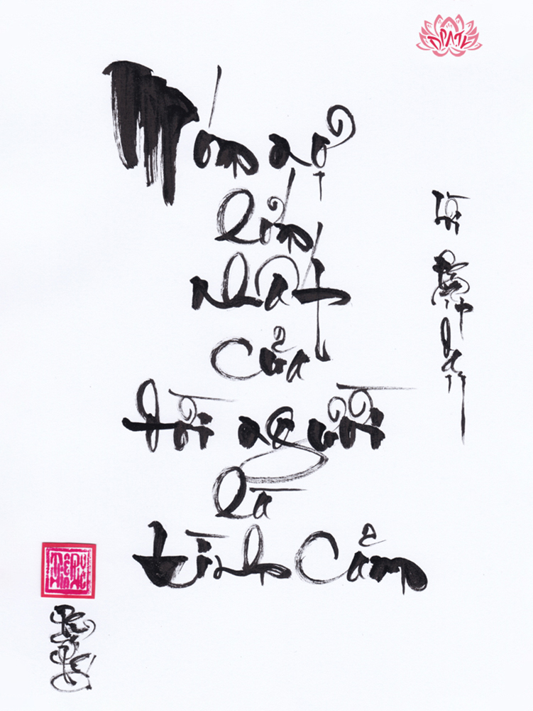 Món nợ lớn nhất của đời người là tình cảm