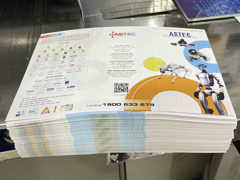 Một số mẫu tờ rơi in ấn thực tế tại Tân Nhật Minh