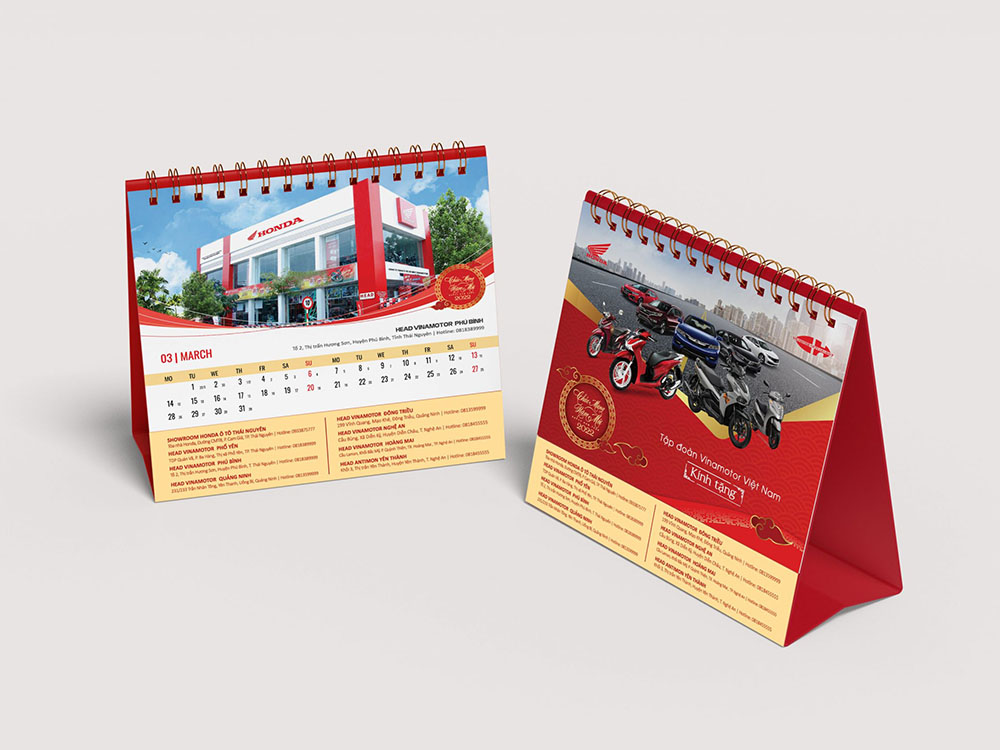 Lịch Để Bàn – Công Cụ Marketing Hiệu Quả & Bền Vững