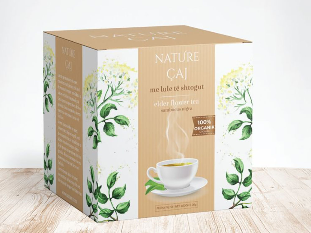 Mẫu thiết kế hộp giấy đựng trà đẹp