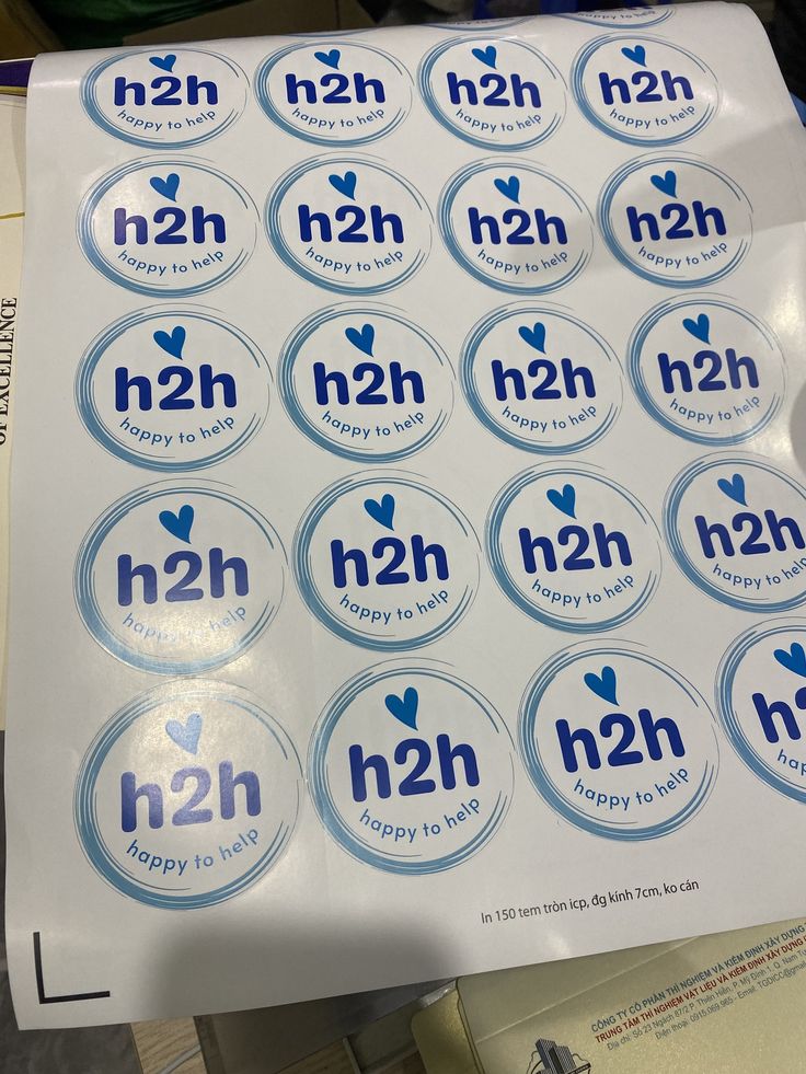 In tem decal tròn giá rẻ