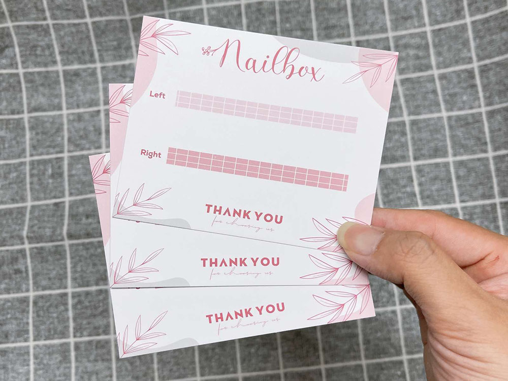 Mẫu Card Nailbox Đẹp